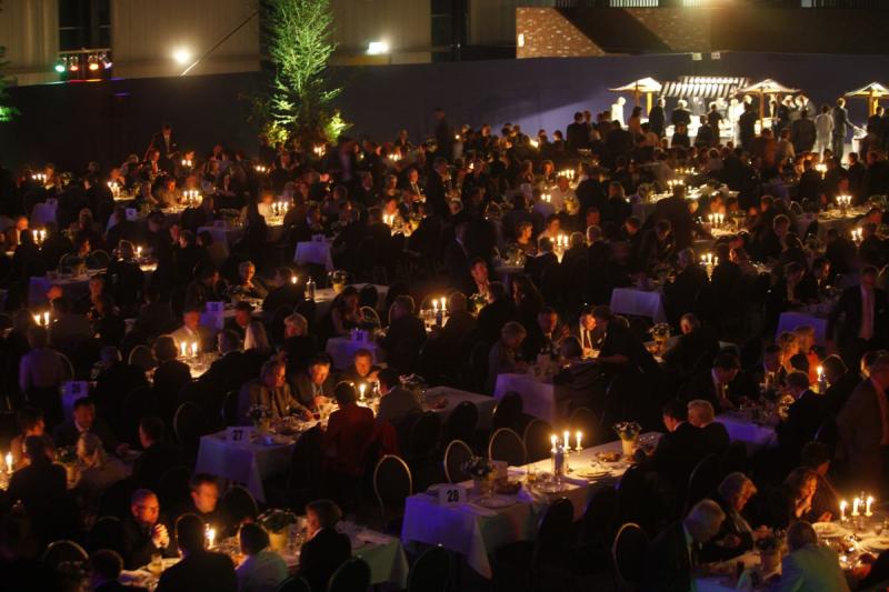 Großes Dinner im Kongresszentrum | © Messe Husum & Congress